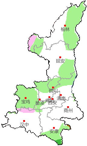 陕西天气新鲜事